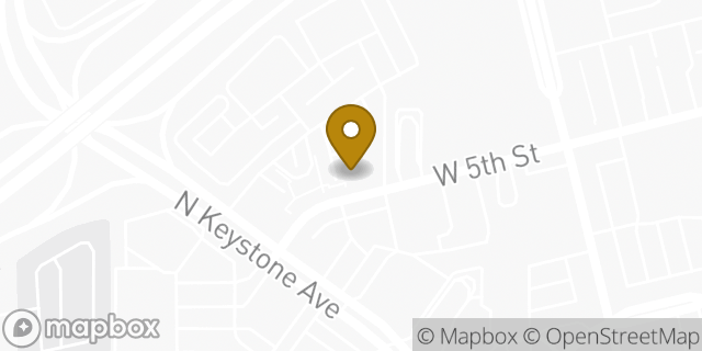 Map showing the location of Starbucks in Reno, NV 89503