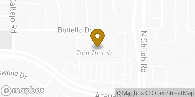 Map showing the location of Coinme in Garland, TX 75044