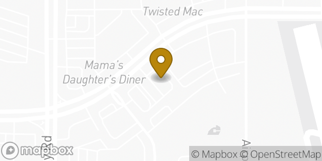 Map showing the location of Park Blvd & Midway in Carrollton, TX 75010