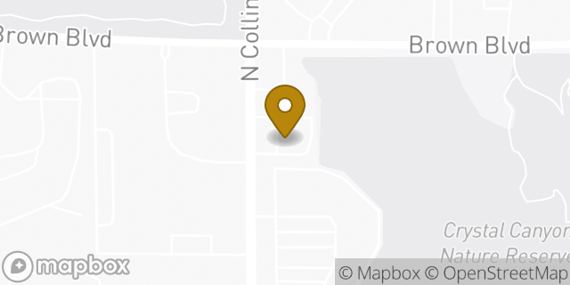 Map showing the location of McDonald's in Arlington, TX 76011