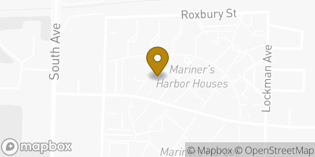Map showing the location of Amazon Locker - Lawmaker in Staten Island, NY 10303