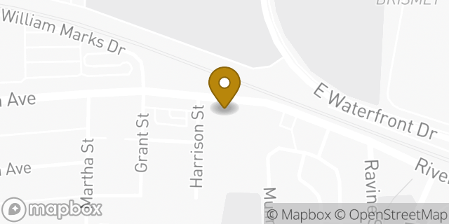 Map showing the location of Enterprise Rent-A-Car in Homestead, PA 15120