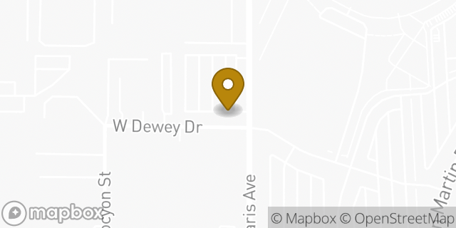 Map showing the location of Starbucks in Las Vegas, NV 89118