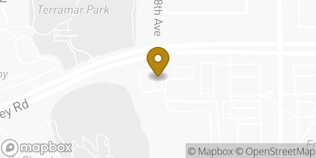 Map showing the location of Starbucks in Peoria, AZ 85383