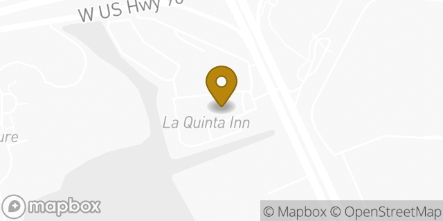 Map showing the location of La Quinta Inn in San Antonio, TX 78227