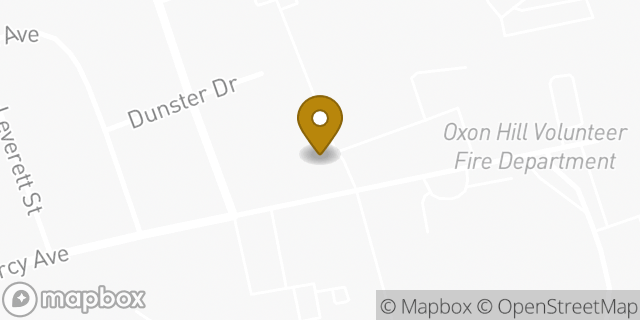 Map showing the location of Amazon Locker - Parry in Oxon Hill, MD 20745