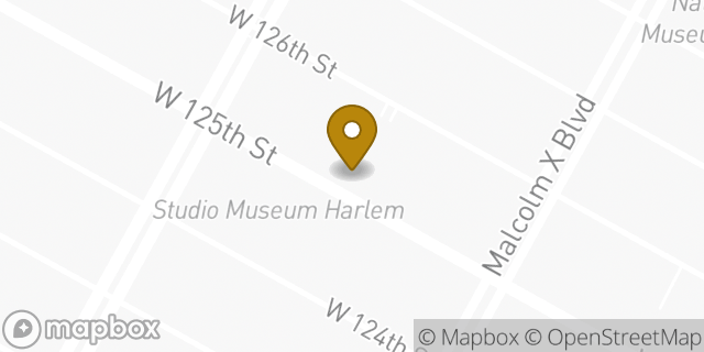Map showing the location of ATM Target in New York, NY