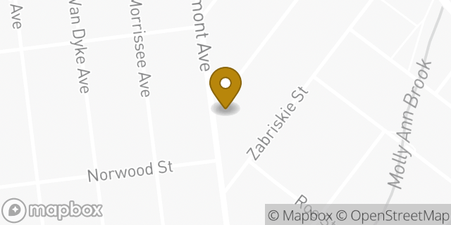Map showing the location of Amazon Locker - Zain in Haledon, NJ 07508