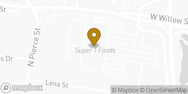 Map showing the location of ATM Super 1 Food Store in Lafayette, LA 70501