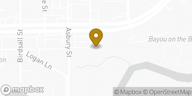 Map showing the location of The UPS Store in Houston, TX 77007