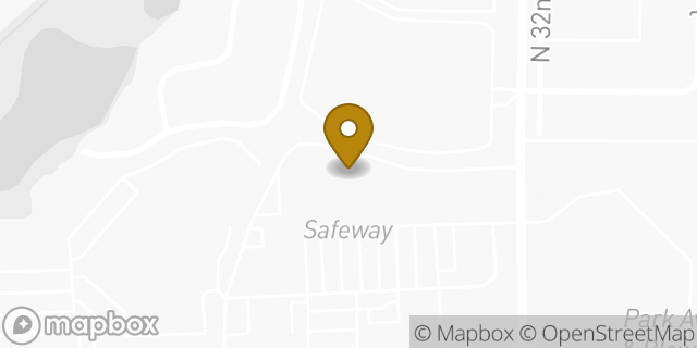 Map showing the location of ATM Safeway in Phoenix, AZ 85016