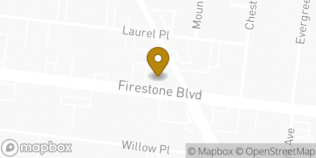 Map showing the location of Chase Bank in South Gate, CA 90280
