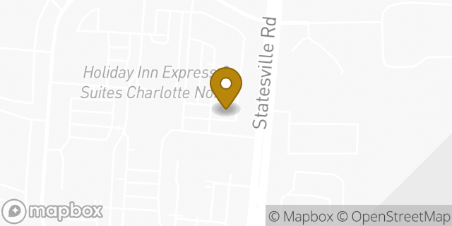 Map showing the location of Enterprise Rent-A-Car in Charlotte, NC 28269