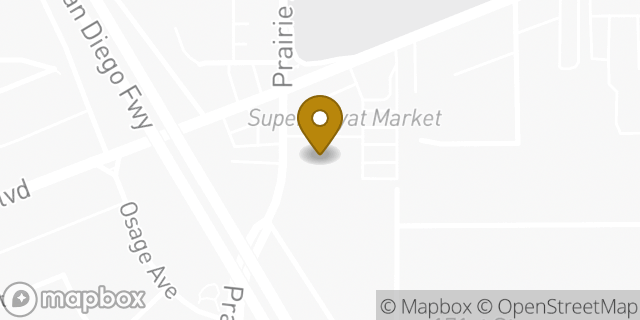 Map showing the location of Chuck E. Cheese in Torrance, CA 90504