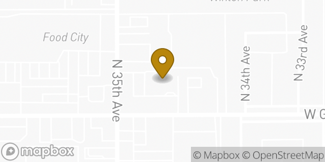 Map showing the location of ATM CVS in Phoenix, AZ