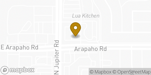 Map showing the location of Amazon Locker - Inch in Garland, TX 75044