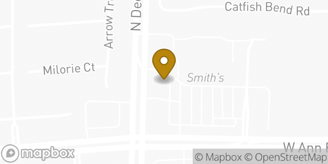 Map showing the location of The UPS Store in North Las Vegas, NV 89031
