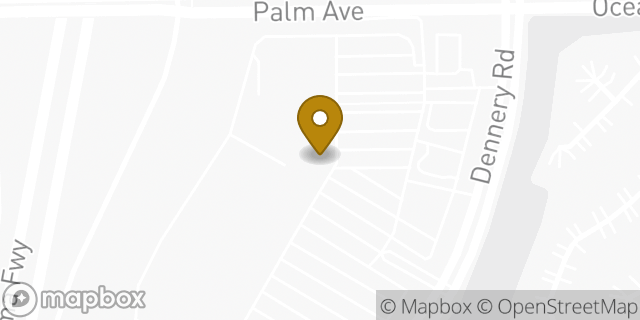 Map showing the location of AutoZone in San Diego, CA 92154