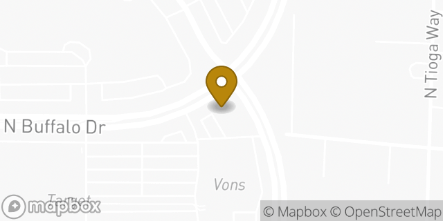 Map showing the location of Baskin-Robbins in Las Vegas, NV 89131