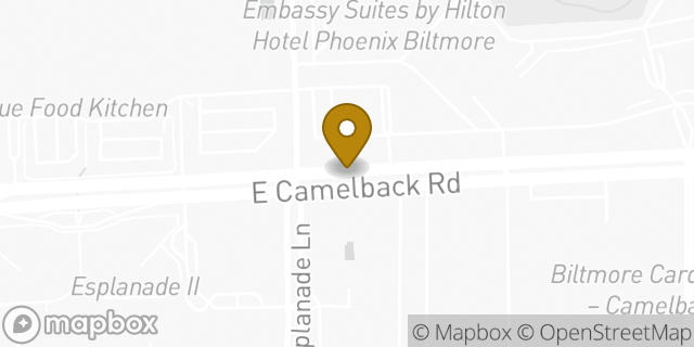 Map showing the location of Chase Mortgage in Phoenix, AZ 85016