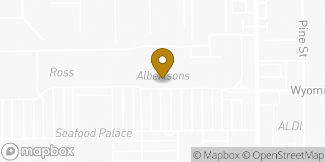 Map showing the location of Albertsons in Westminster, CA 92683