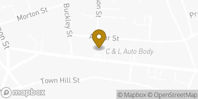 Map showing the location of Amazon Locker - Bagpipe in Quincy, MA 02169