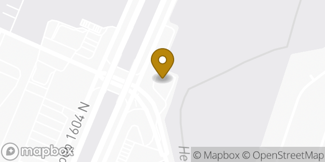 Map showing the location of Starbucks in San Antonio, TX 78254