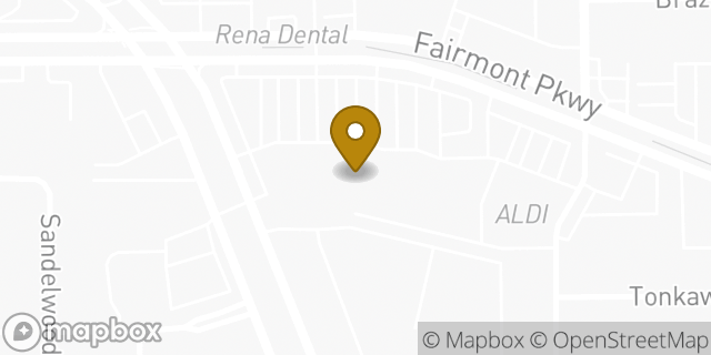 Map showing the location of Budget Rent A Car in Pasadena, TX 77504
