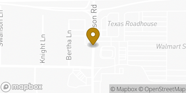 Map showing the location of Walmart Grocery Pickup and Delivery in Lake Charles, LA 70605