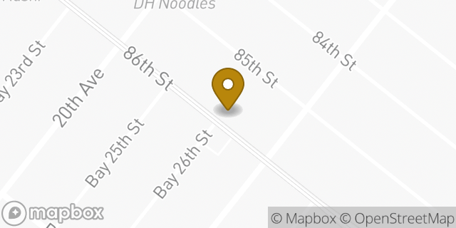 Map showing the location of Foot Locker in Brooklyn, NY 11214