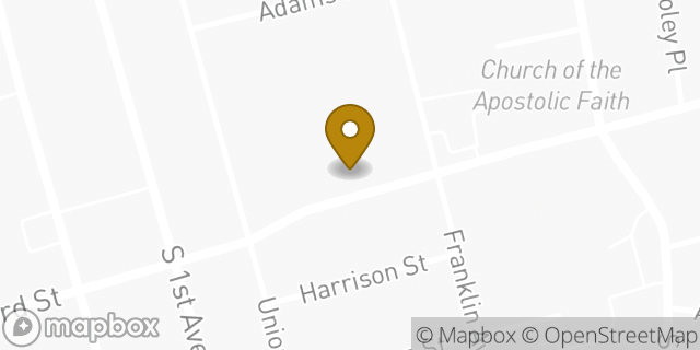 Map showing the location of Amazon Locker - Enchantment in Mount Vernon, NY 10550