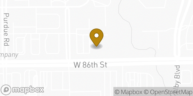 Map showing the location of Staples in Indianapolis, IN 46268