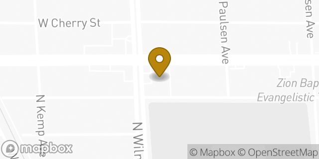 Map showing the location of Amazon Locker - Liner in Compton, CA 90222