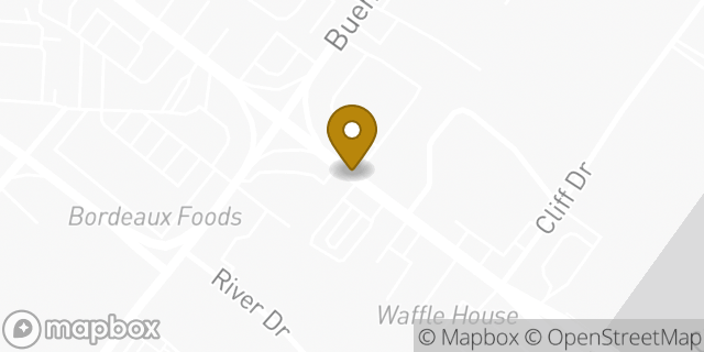 Map showing the location of Walgreens in Nashville, TN