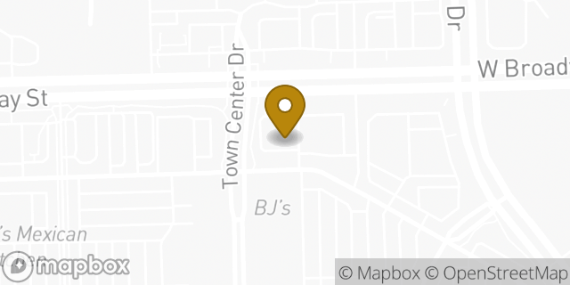 Map showing the location of Regions Bank in Pearland, TX