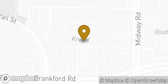 Map showing the location of Coinstar in Dallas, TX 75287