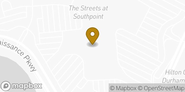 Map showing the location of LensCrafters in Durham, NC 27713