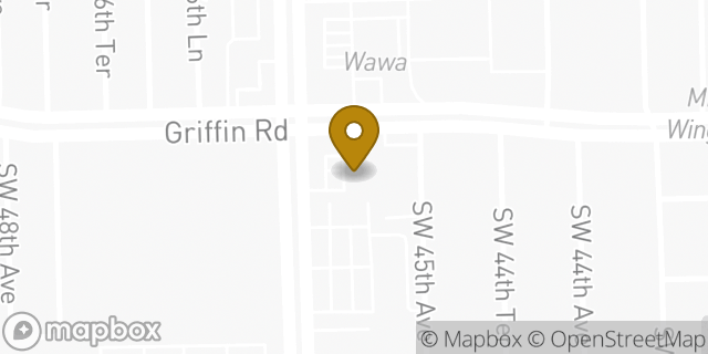 Map showing the location of Amazon Locker - Marcel in Davie, FL 33314