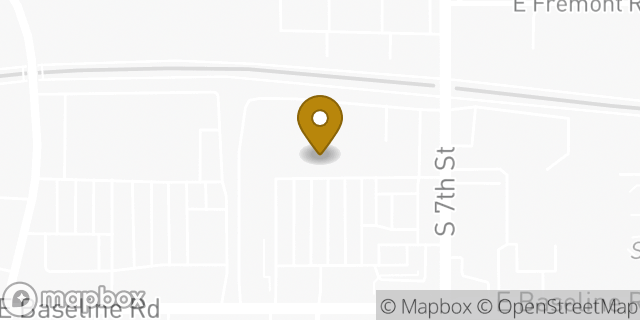Map showing the location of Coinstar in Phoenix, AZ 85042