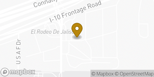 Map showing the location of Amazon Locker - Michon in San Antonio, TX 78219