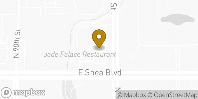 Map showing the location of Bank Of America in Scottsdale, AZ 85260