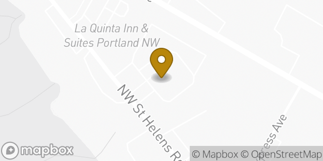 Map showing the location of Penske Truck Rental in Portland, OR 97210