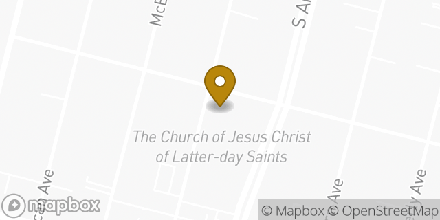 Map showing the location of The Church of Jesus Christ of Latter-day Saints in Los Angeles, CA 90022