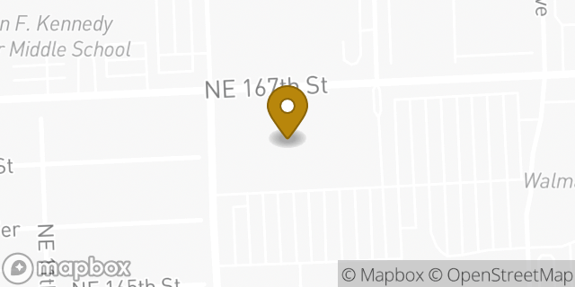 Map showing the location of The Home Depot in North Miami Beach, FL 33162