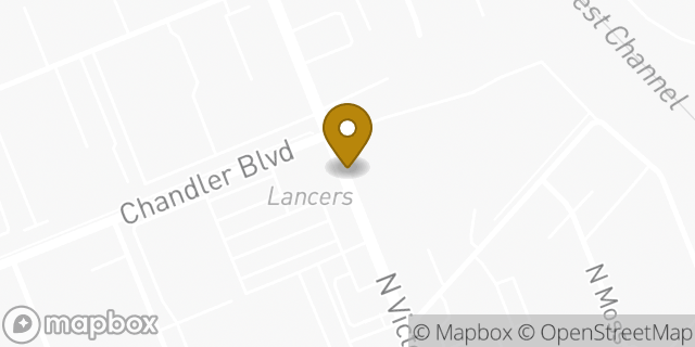 Map showing the location of Aldi in Burbank, CA 91502