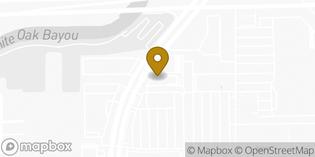Map showing the location of McDonald's in Houston, TX 77007