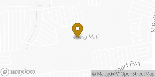 Map showing the location of Foot Locker in Irving, TX 75062