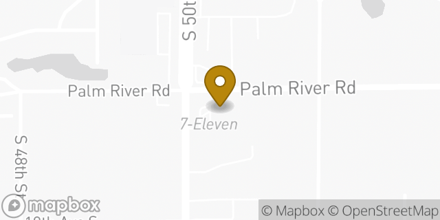 Map showing the location of Amazon Locker - Daylily in Tampa, FL 33619