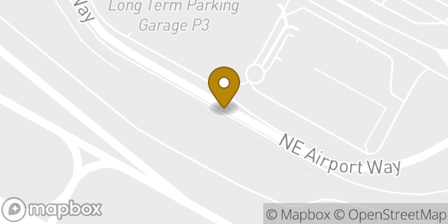 Map showing the location of Hertz in Portland, OR 97218