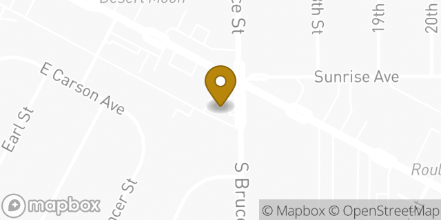 Map showing the location of ATM 7ELEVEN-FCTI in Las Vegas, NV 89101